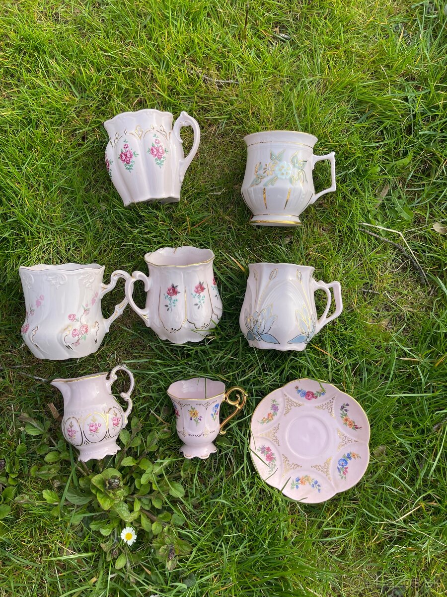 Ružový porcelán