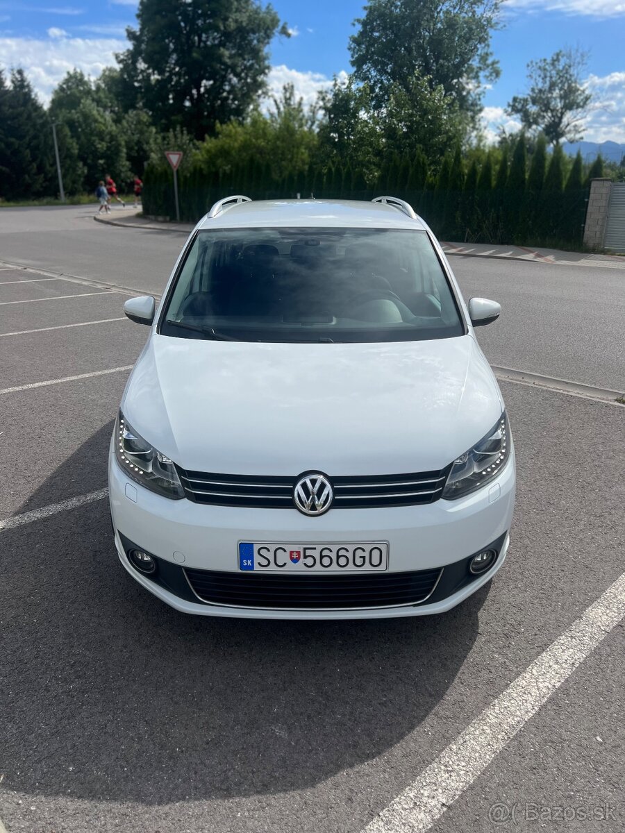 VW Touran 2.0tdi 103kw DSG, Highline 2014, 7 miest