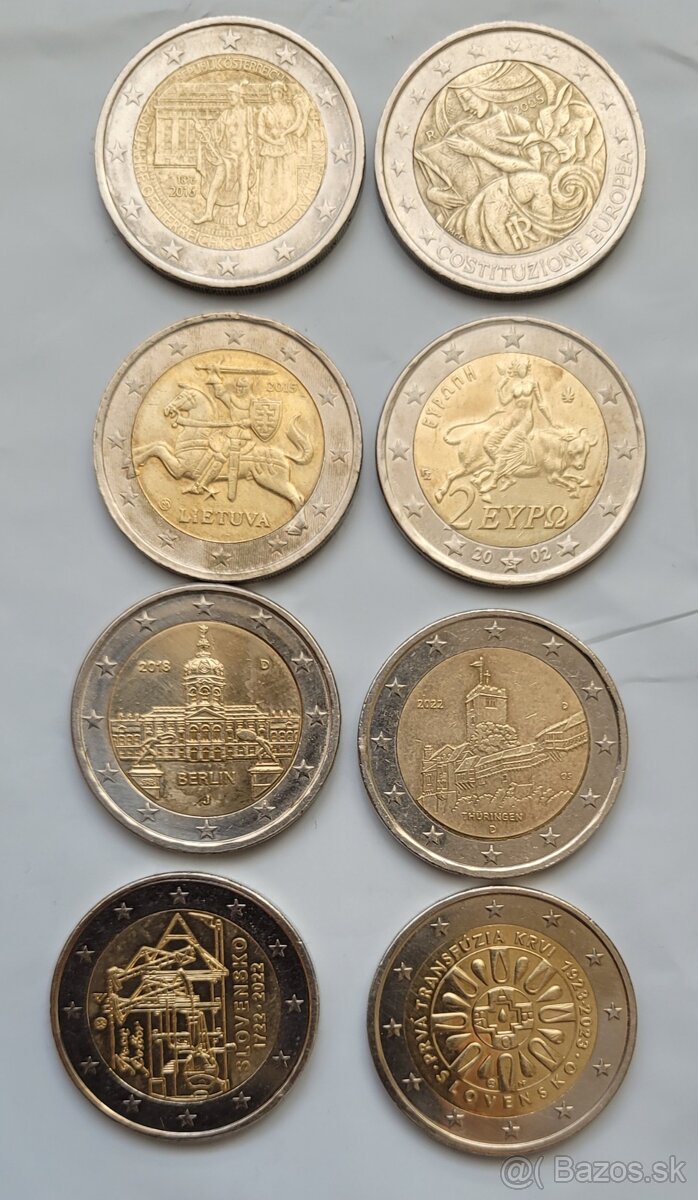 Predám 2 Eurové mince
