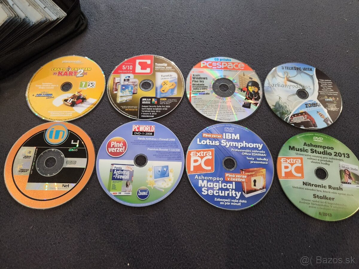 Stare CD z Casopisoch 20e za vsetko
