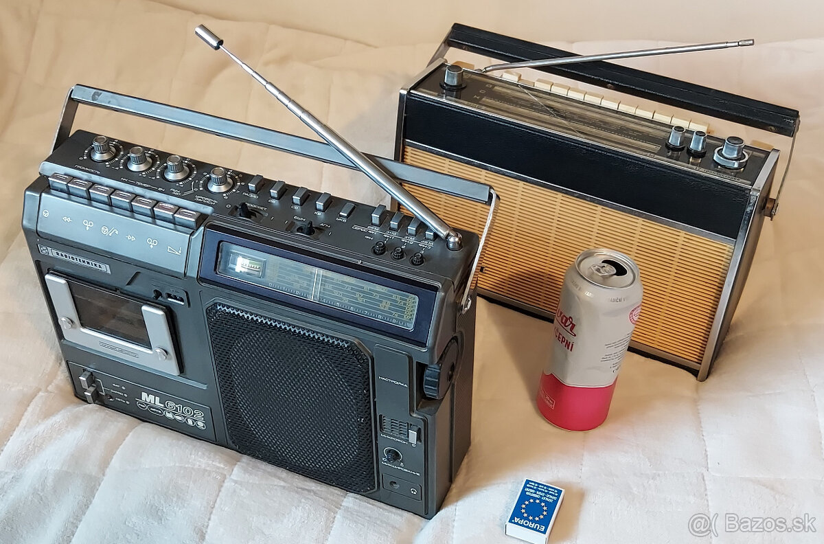 Predám rádio Radiotehnika ML-6102 a Riga 103-1
