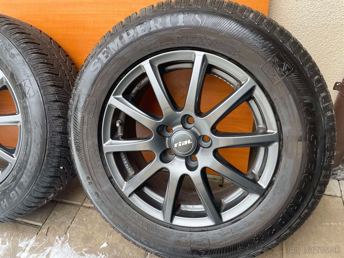 Alu Disky 5x105 6,5jx16 ET38 215 65 16 Opel MOKKA