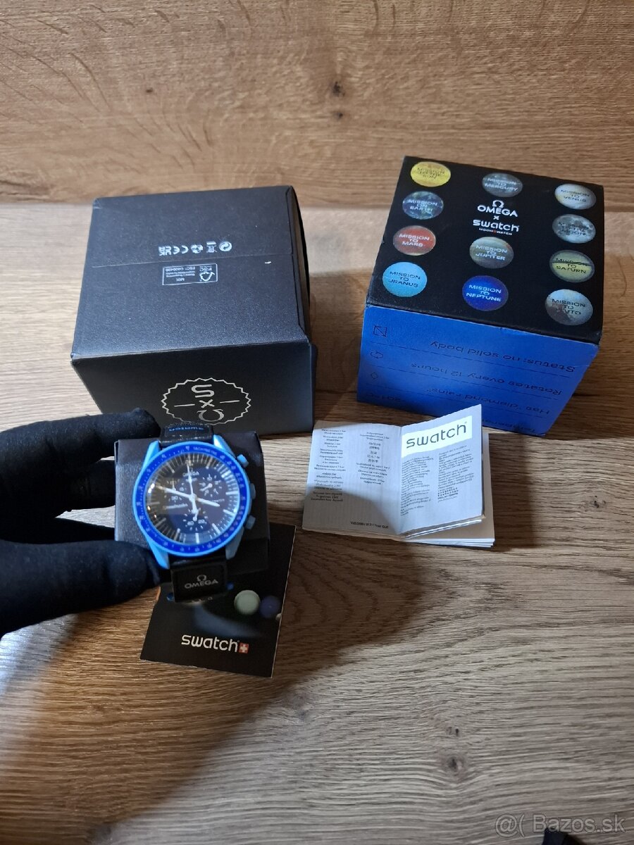 Swatch X Omega seamaster
