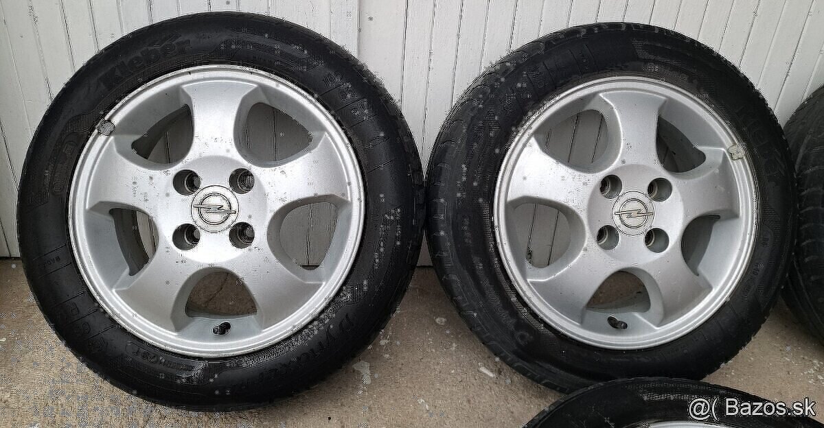 Letná sada OPEL 4×100 R14 + pneu 165/65 R14