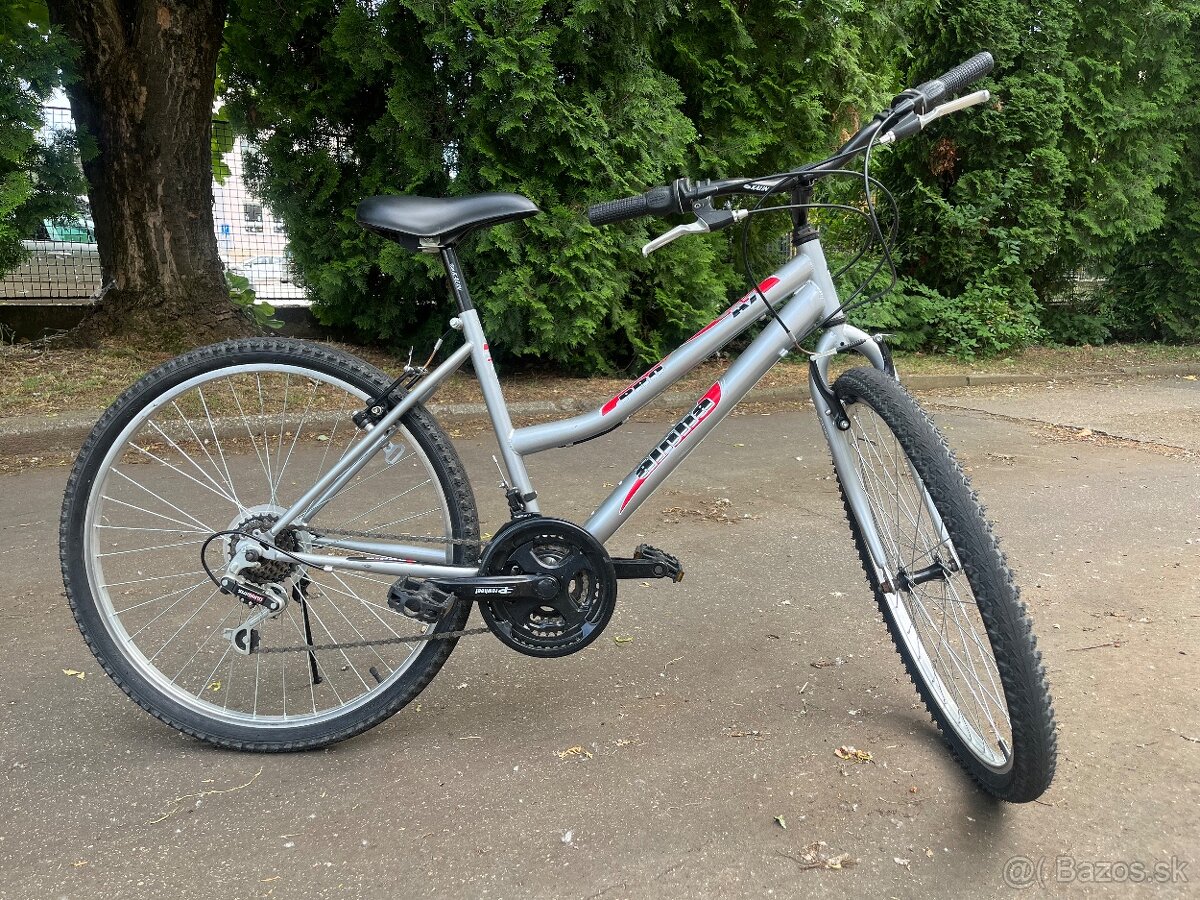 Detský bicykel, vhodný pre cestu po meste