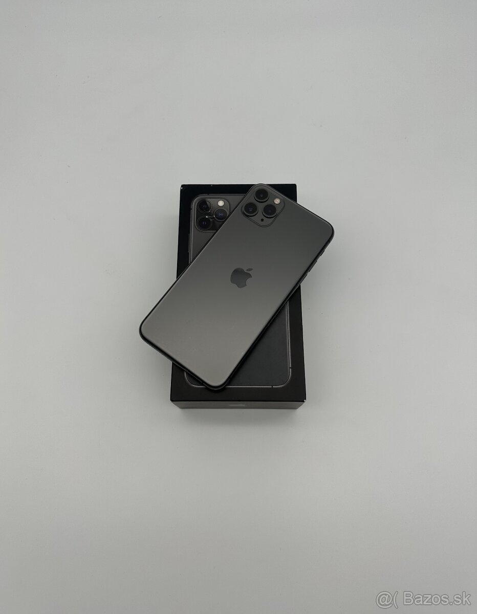 iPhone 11 Pro Max 64GB Space Gray (100% Batéria) + DARČEK