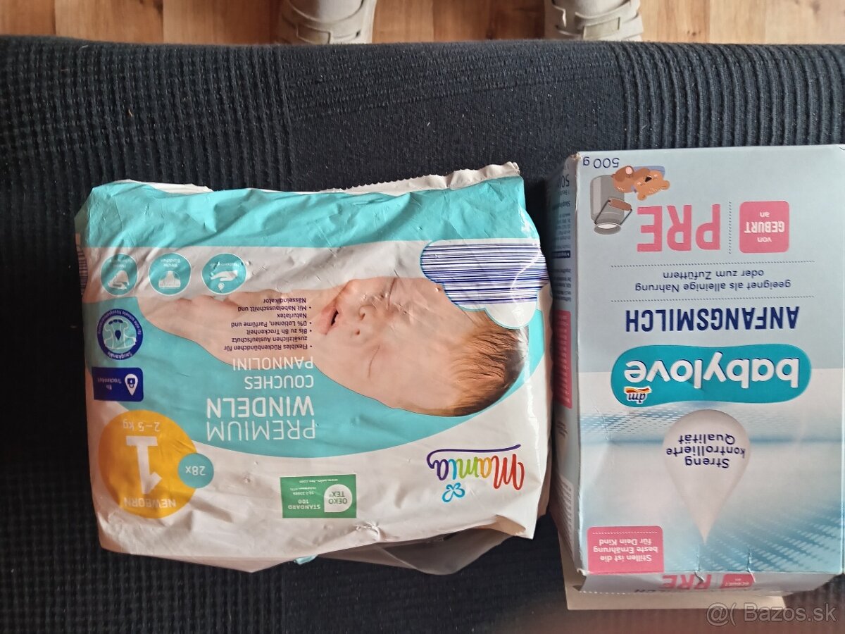 Vela vecičiek na novorodenca
