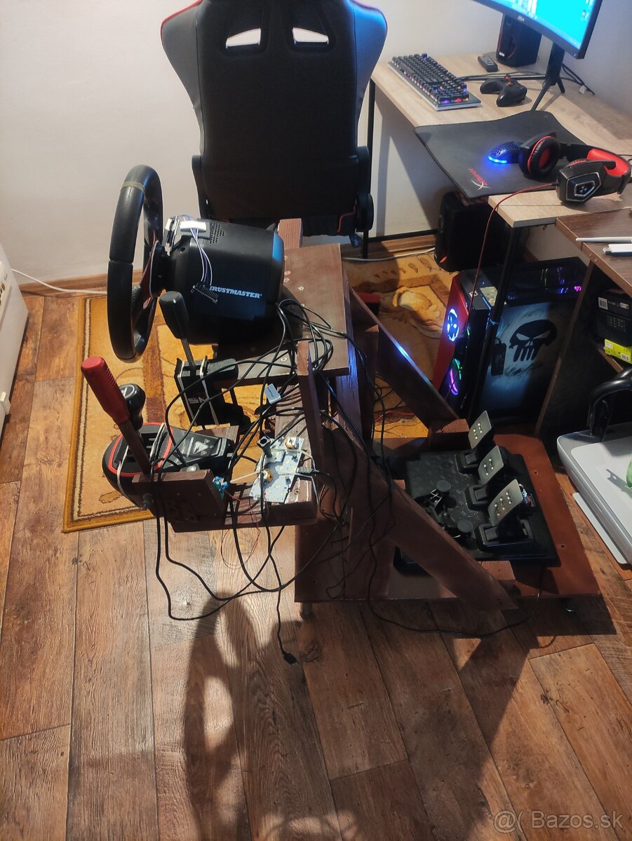Thrustmaster t248+páky