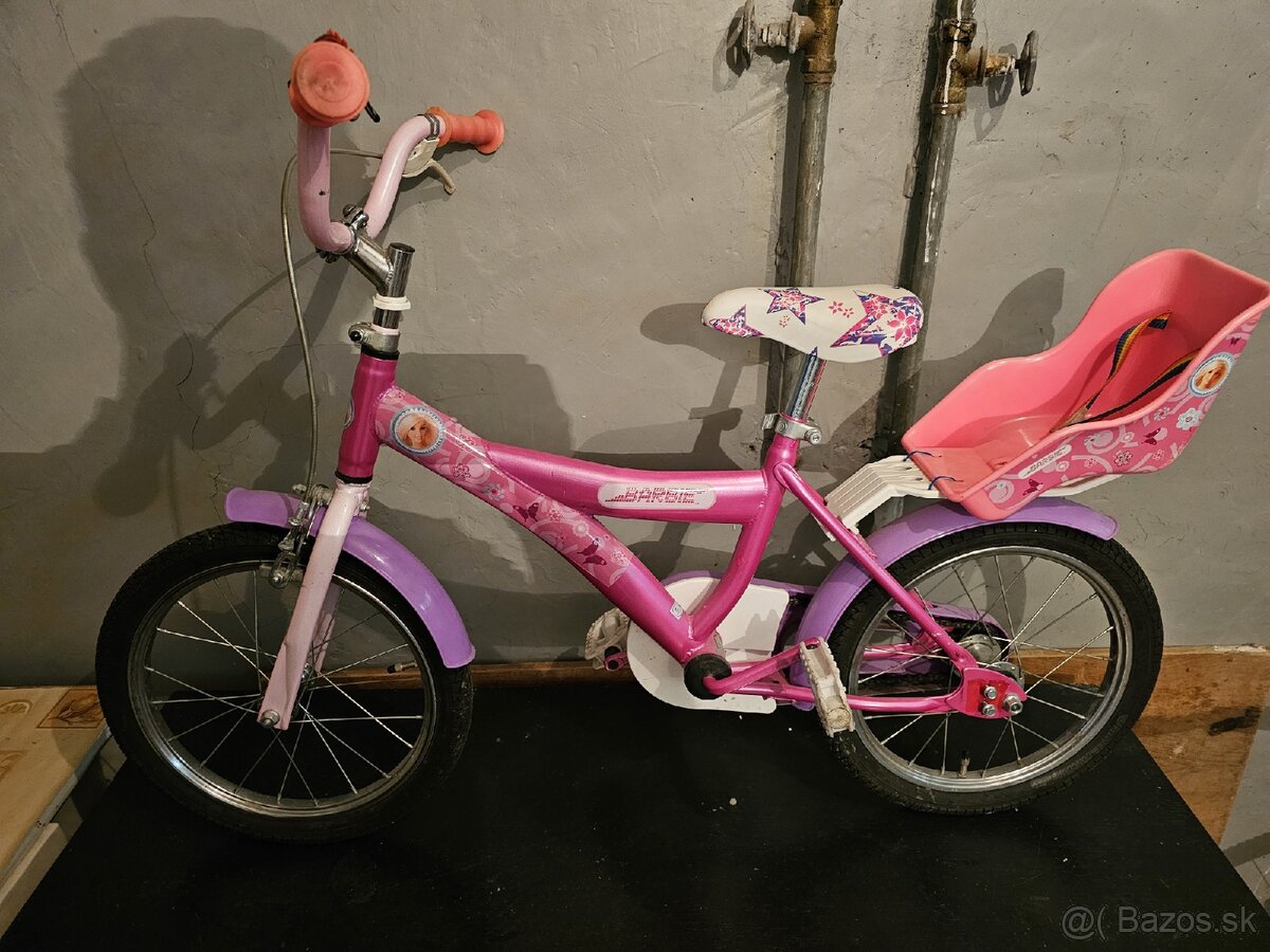Detský bicykel, kolesa 16"