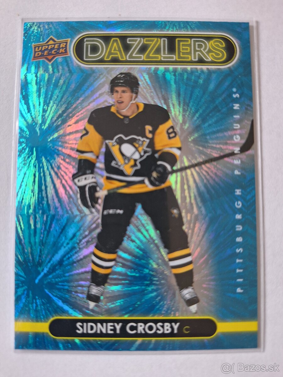 Hokejové kartičky Sidney Crosby dazzlers