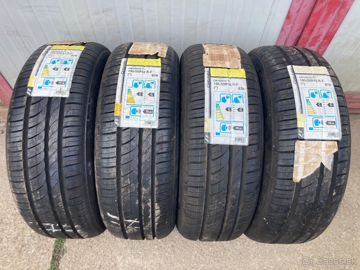 Pirelli letné 195/55R16 - nové