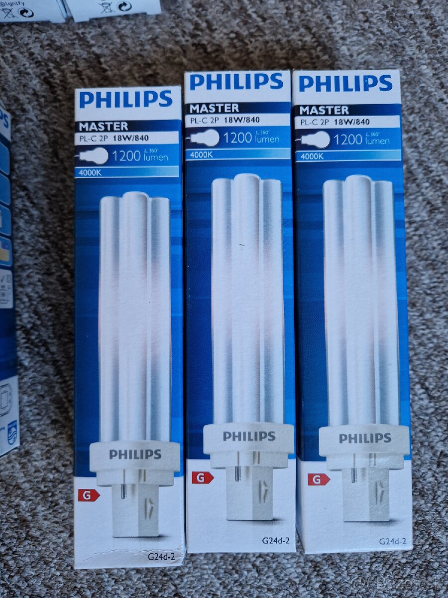 Philips Master PL-C 2P 18W/840, G24d-2