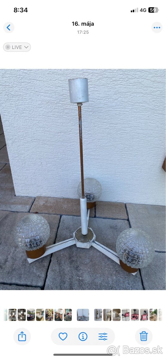 Stará lampa