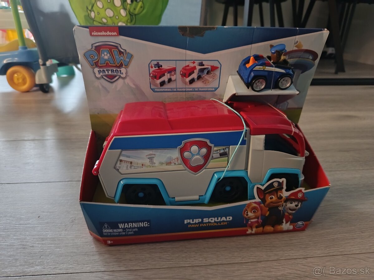 Paw Patrol kamion s autičkom nový nerozbaleny