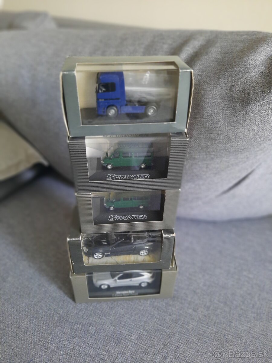 Mercedes-Benz, 1:43 modely, 1:87 modely