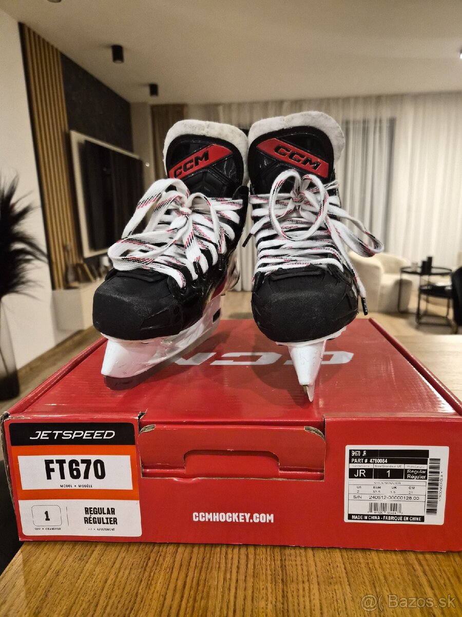 Korčule CCM FT 670 JETSPEED