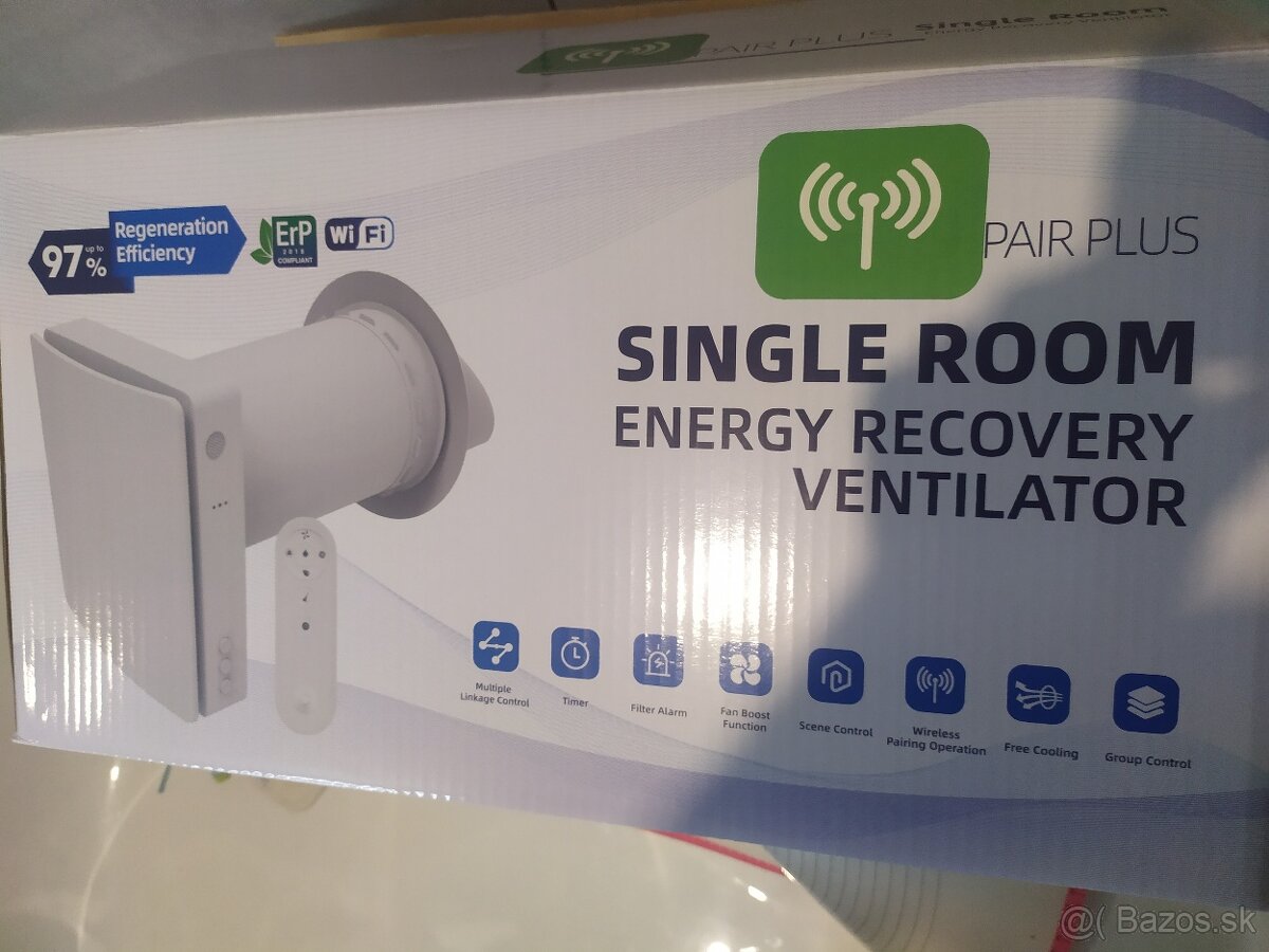 Rekupercia 160mm  AIRWOODS  nová nepouzita