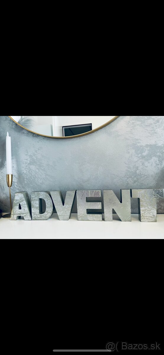 Nápis Advent