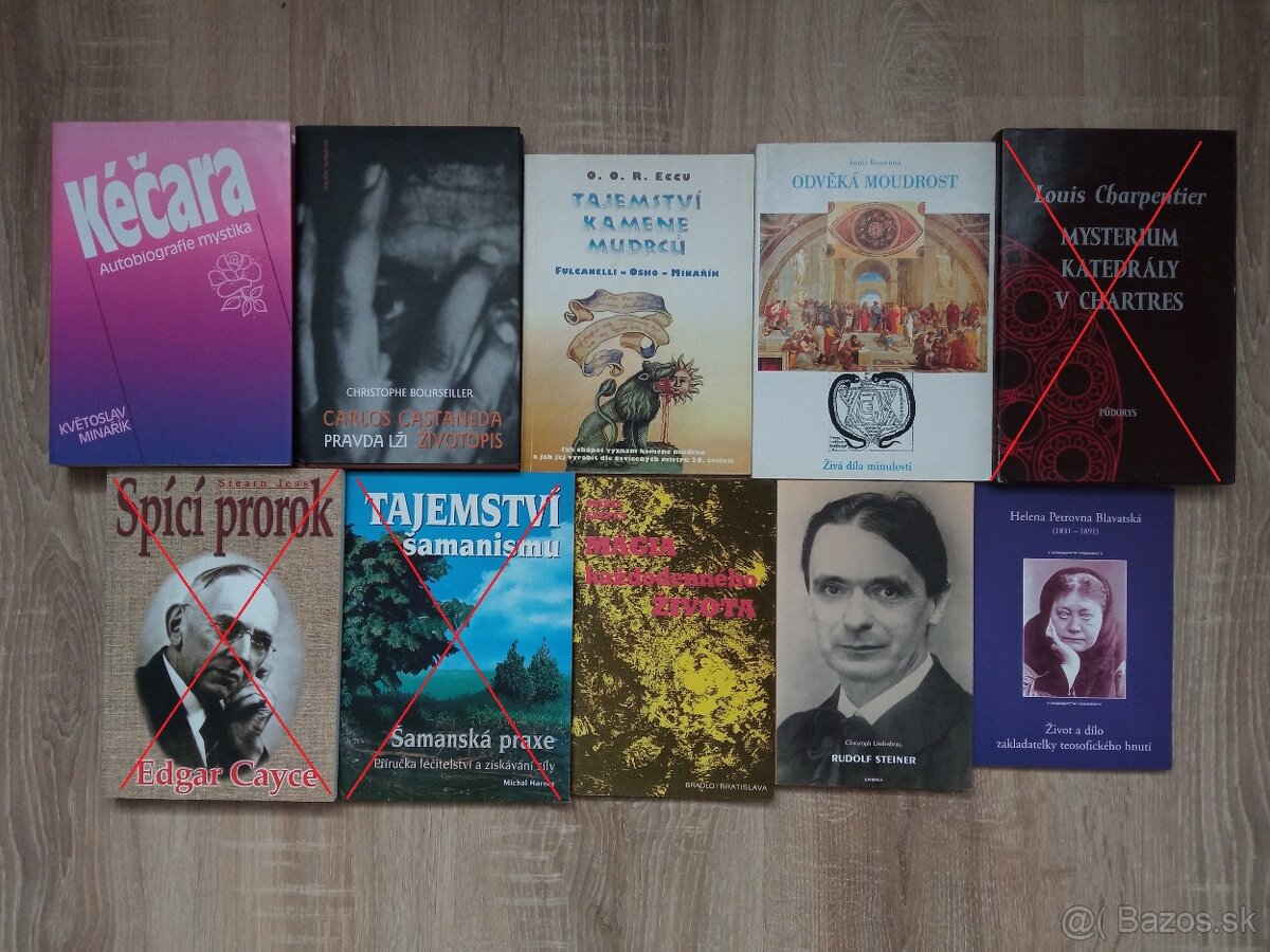 Ezoterické, duchovné knihy