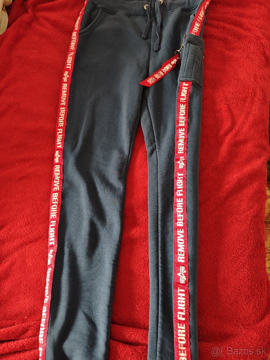 Tepláky Alpha industries xl