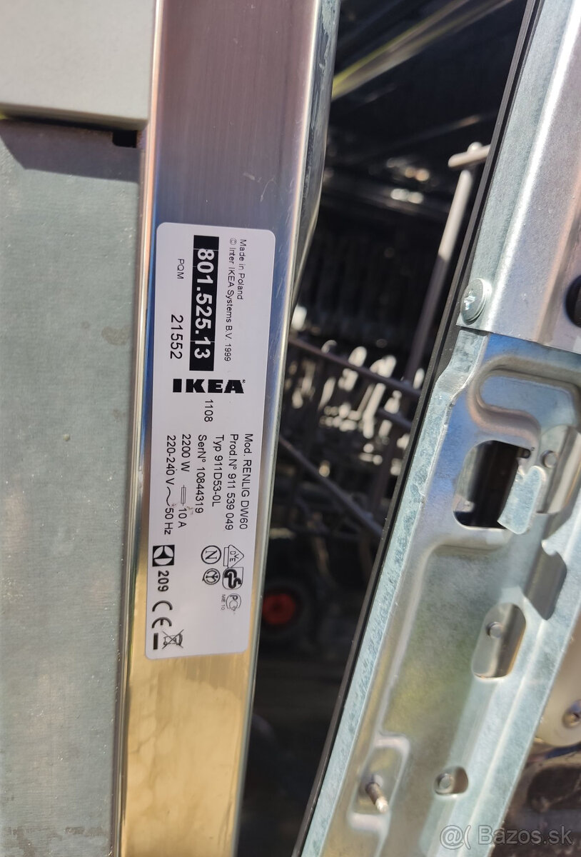 Umývačka riadu IKEA Renlig DW60