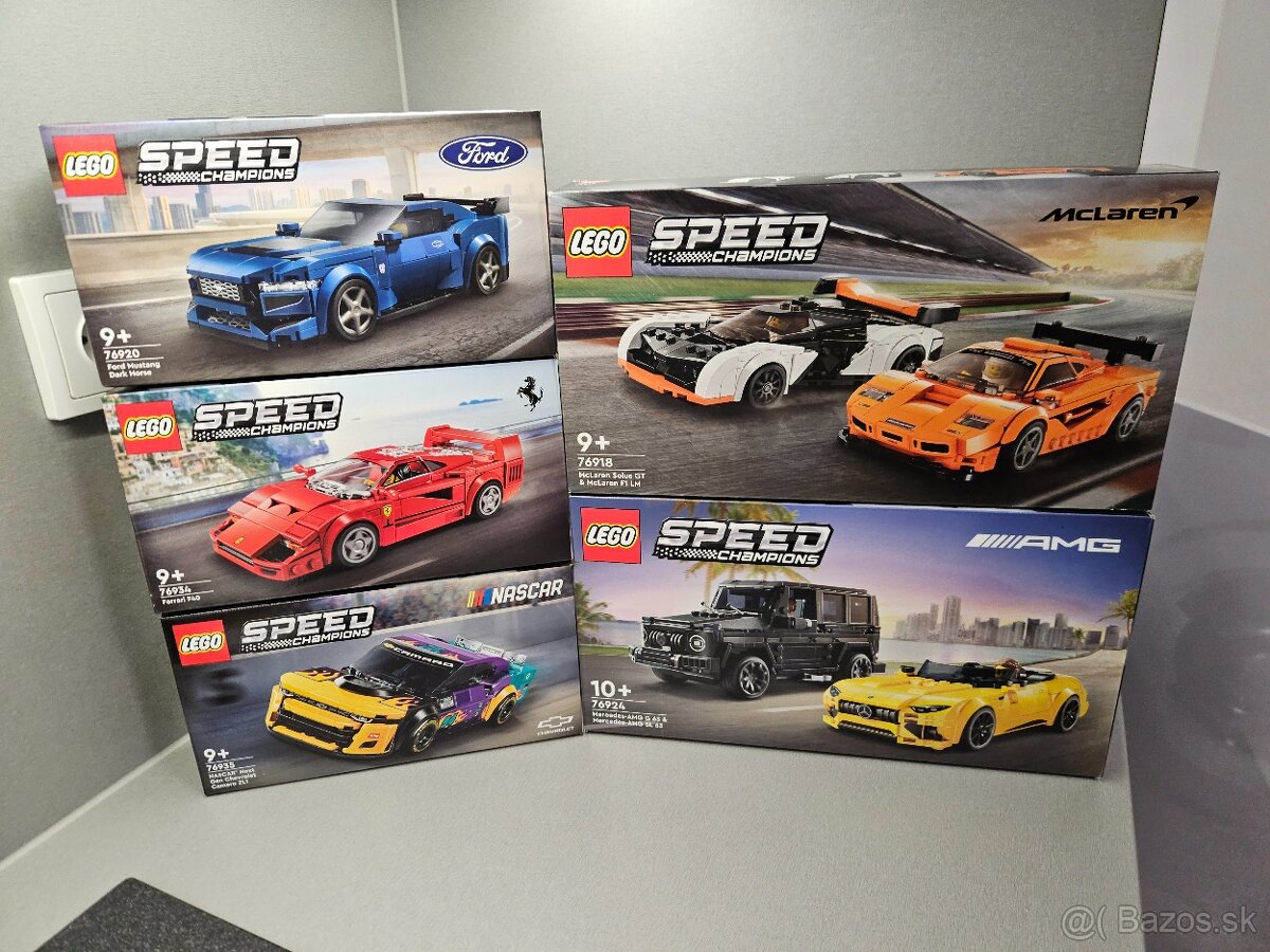 NOVÉ LEGO SPEED CHAMPIONS