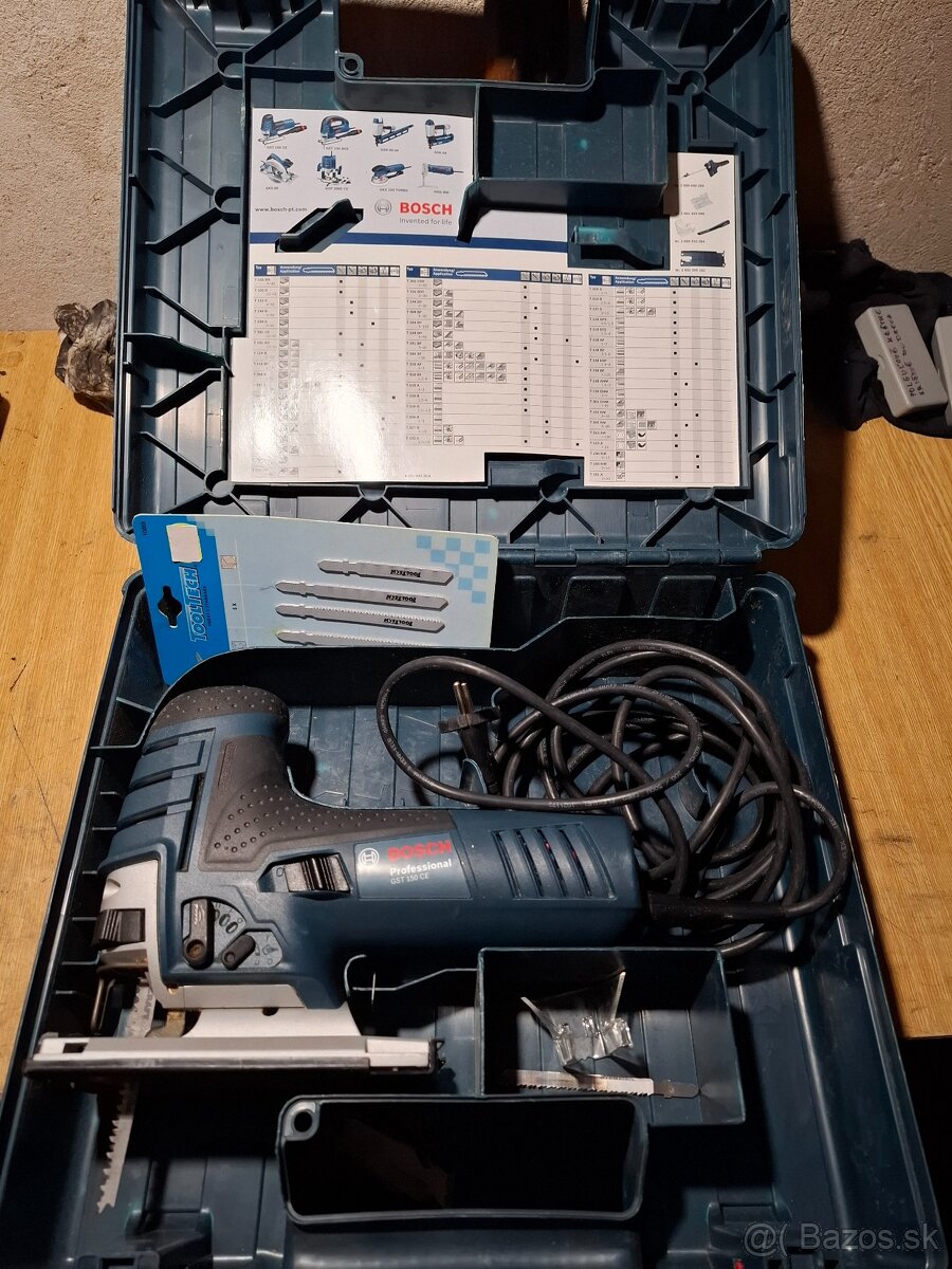 Priamočiara píla bosch gst 150ce