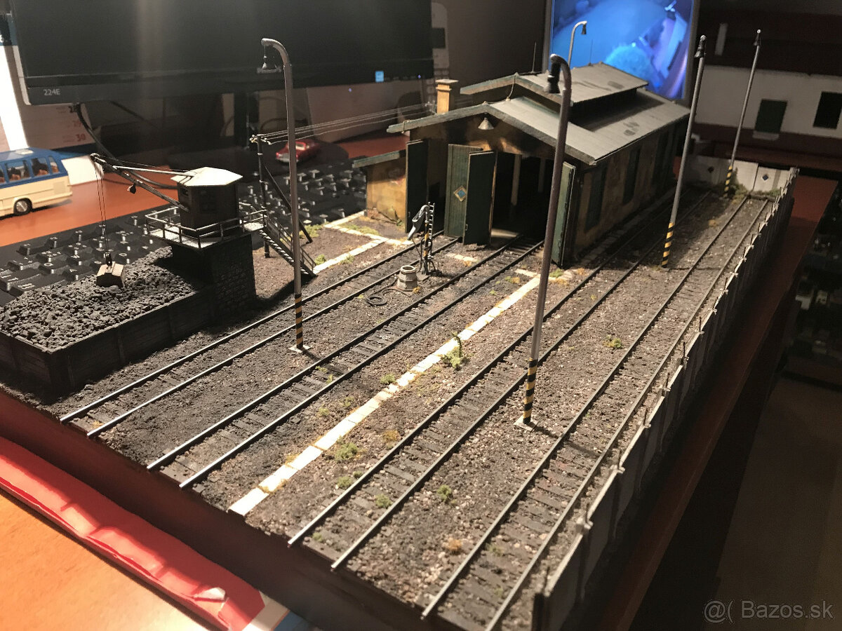 Lokomotívne depo - mierka HO