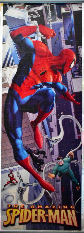 Spiderman puzzle 400ks, nová osuška, obliečky na paplón