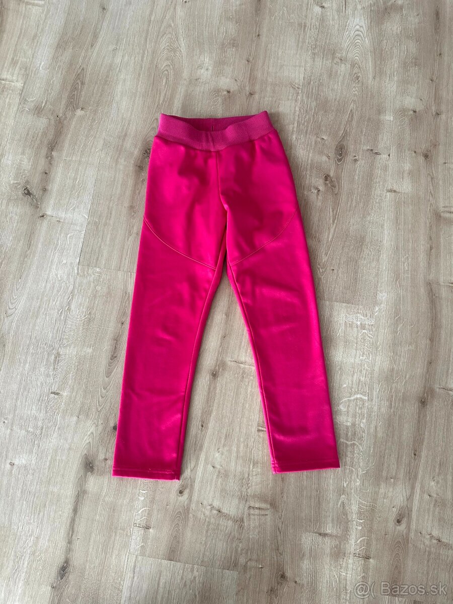 Detské softshellové nohavice s fleecom