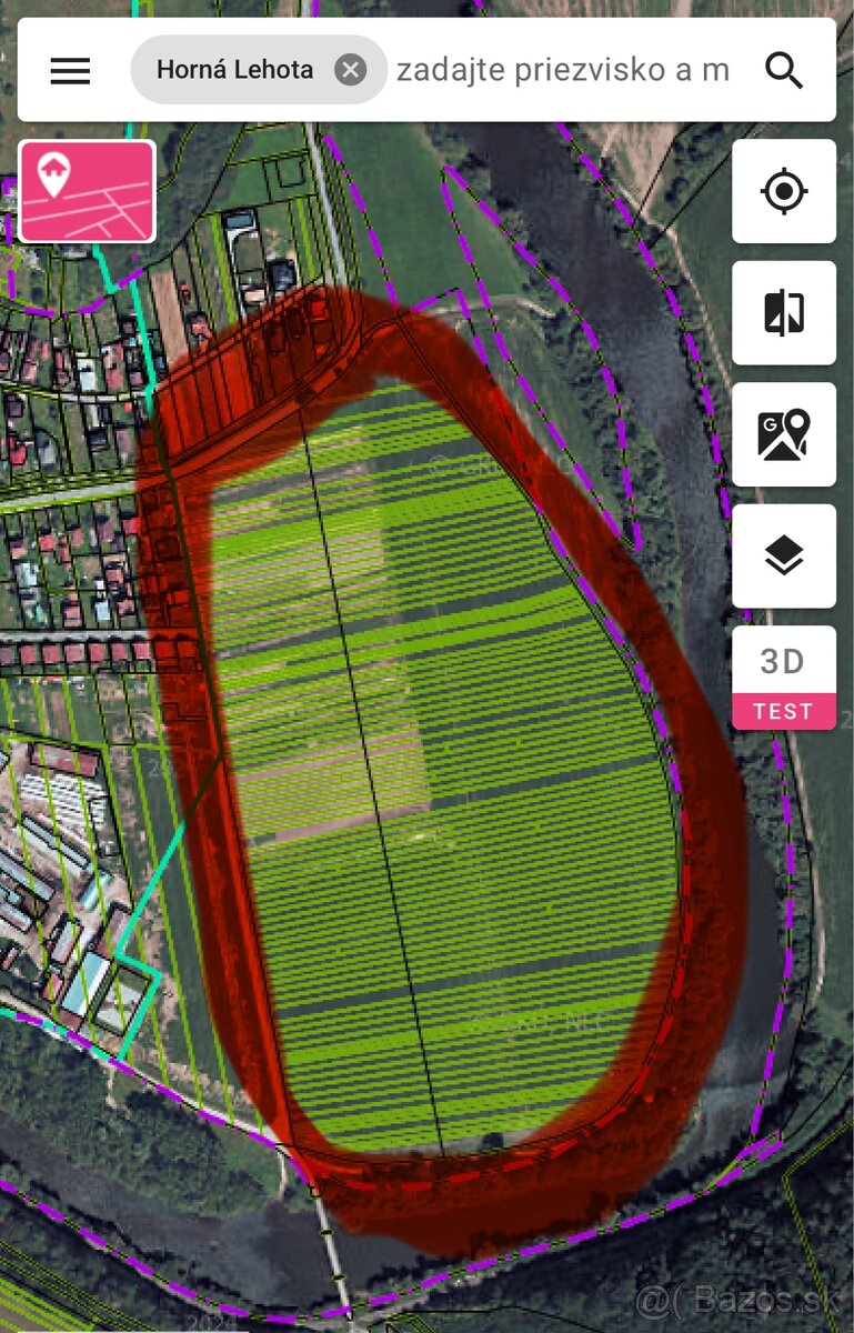 Pozemok Horná Lehota