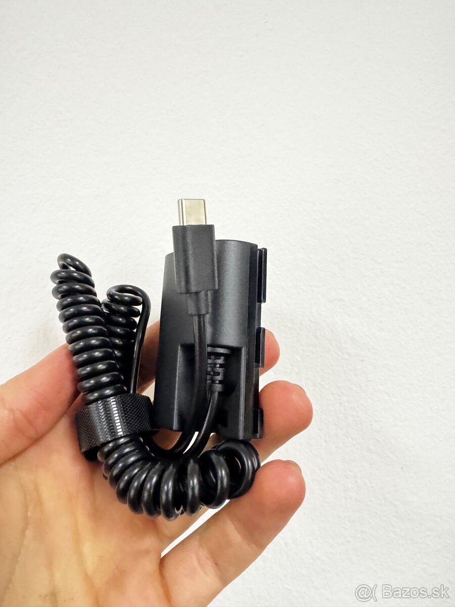 Napájací adaptér TYPE C, LP-E6, LP-E6N, náhradná batéria