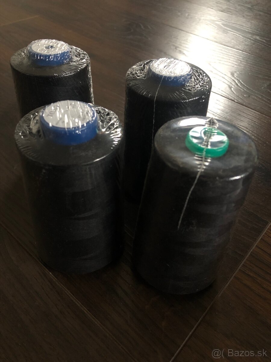 Čierna niť 3ks čierne nite