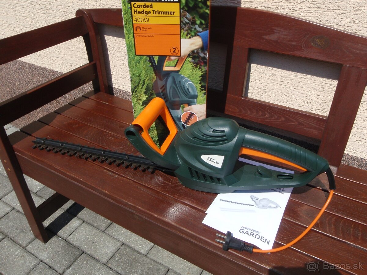 Elektrické nožnice na živý plot GARDEN