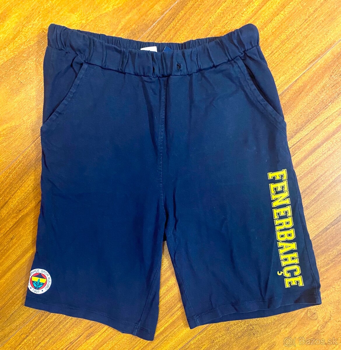Modré šortky, veľ. 152-158 cm