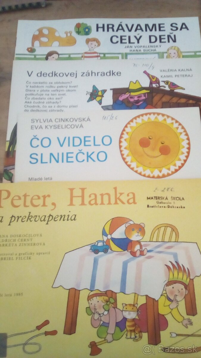 Detské knihy s mäkkým obalom