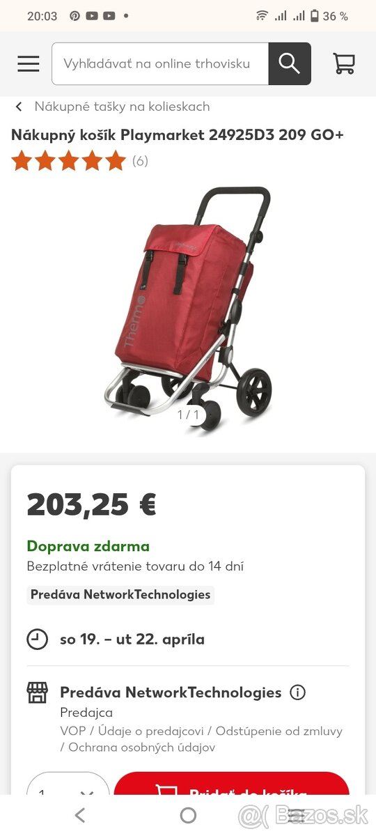 Nákupný vozik