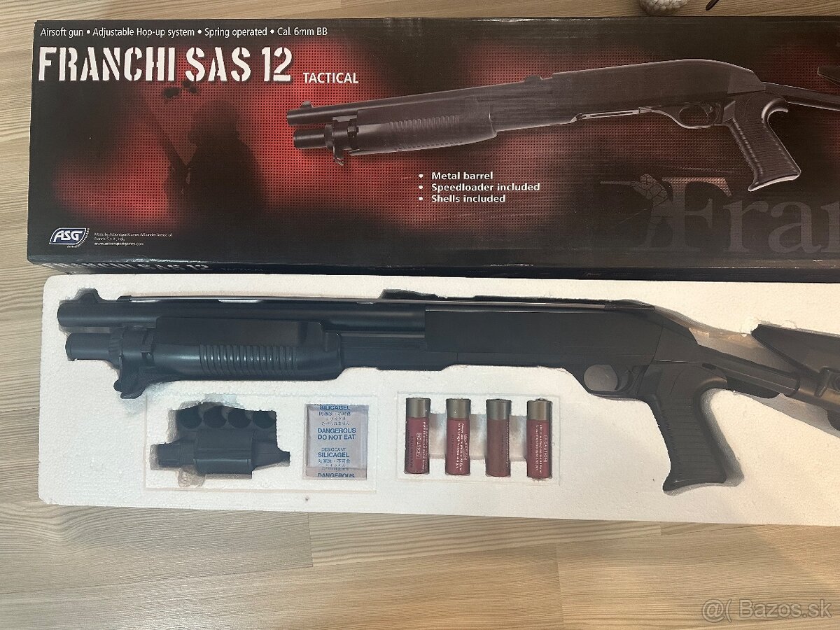 Airsoftová brokovnica Franchi SAS 12