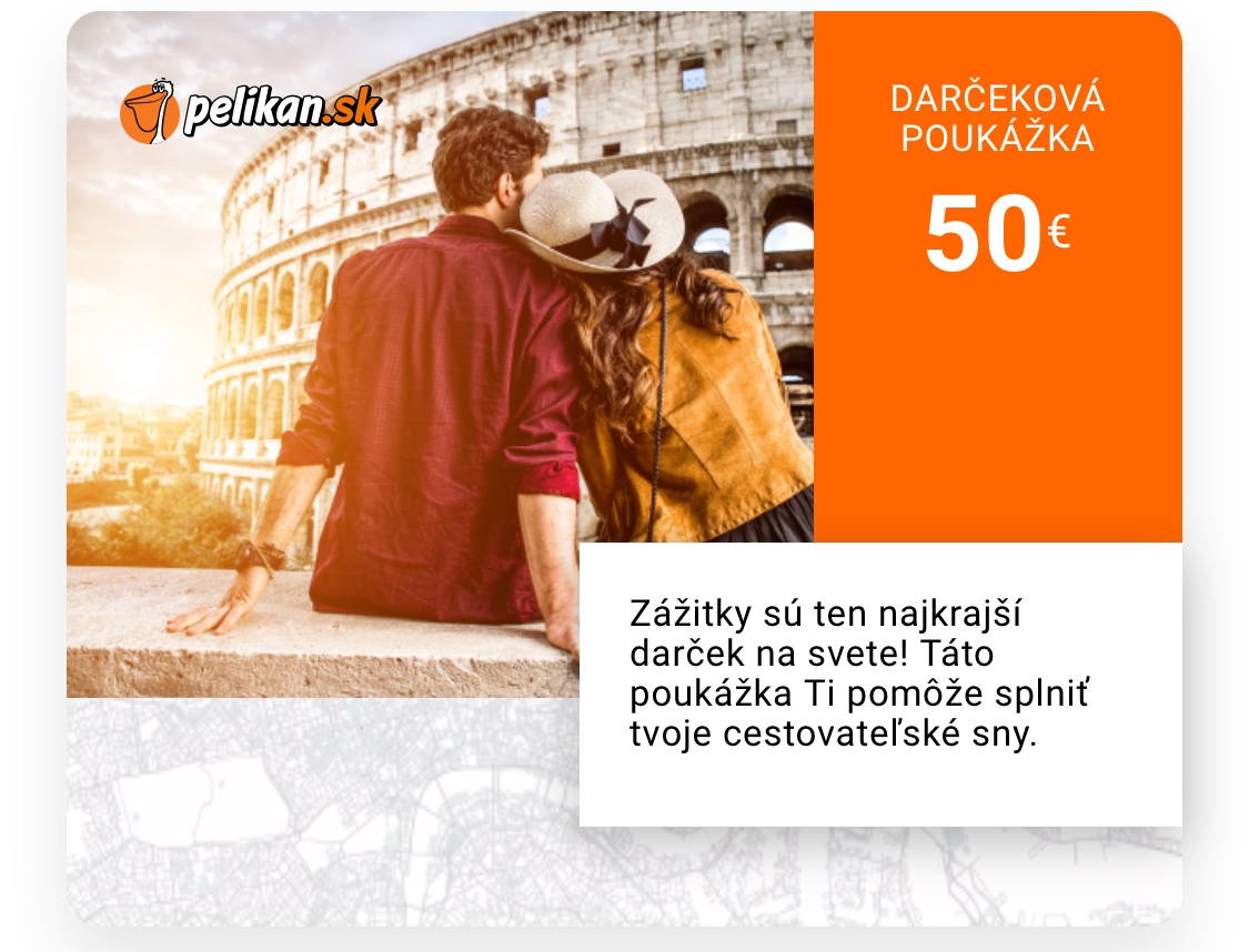 Darčeková poukážka PELIKAN