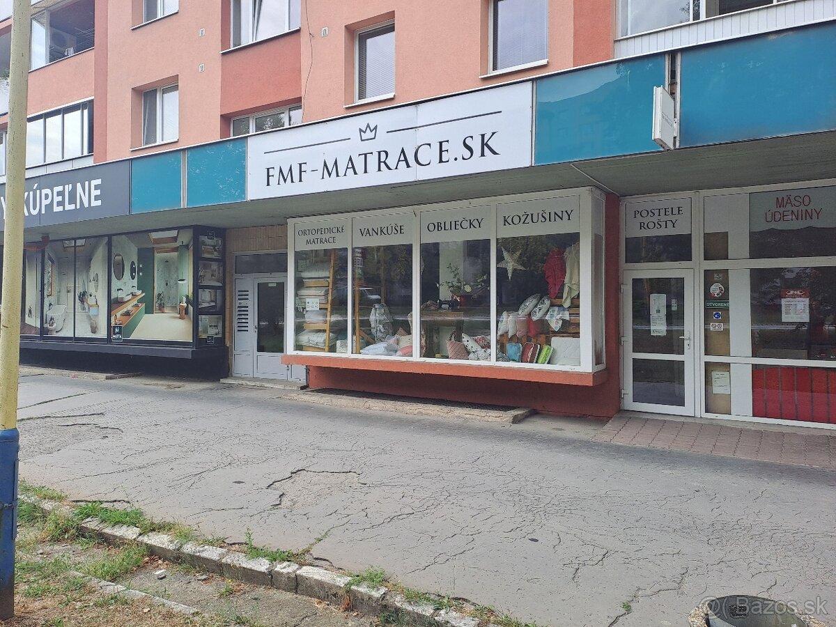 Prenájom - obchodný priestor na Sabinovskej ul. č.19 v Prešo