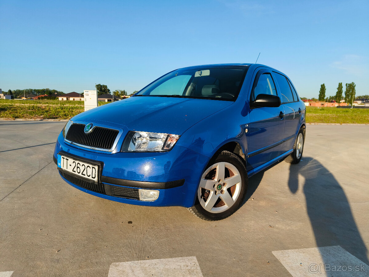 Škoda Fabia MK1 1.4 MPI 50kW – Výbava Comfort, funkčná klíma