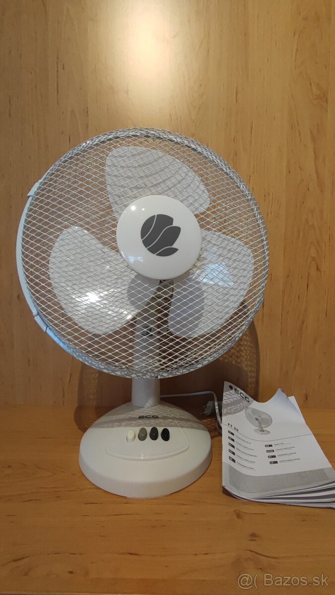 Predám stolný ventilátor ECG