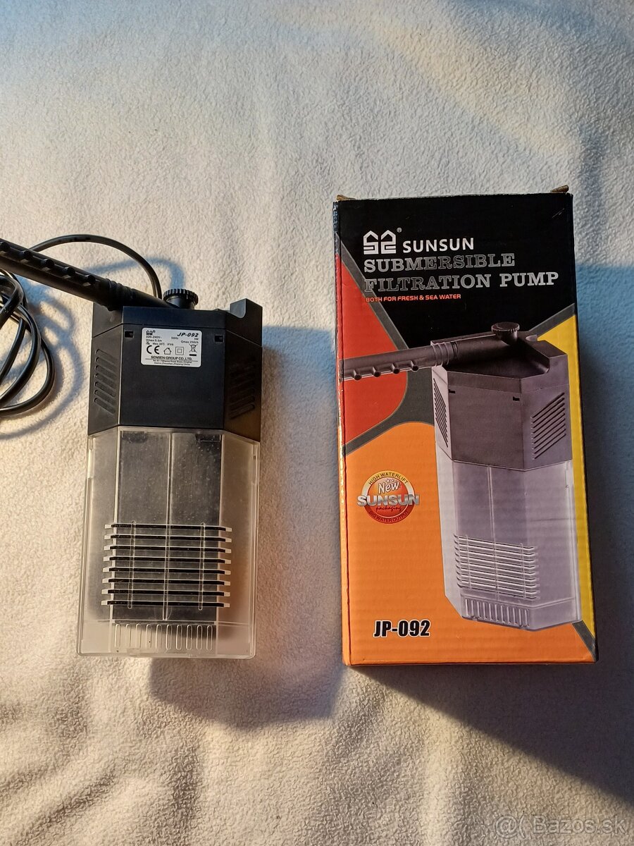 Akváriový rohový filter SUNSUN JP-092