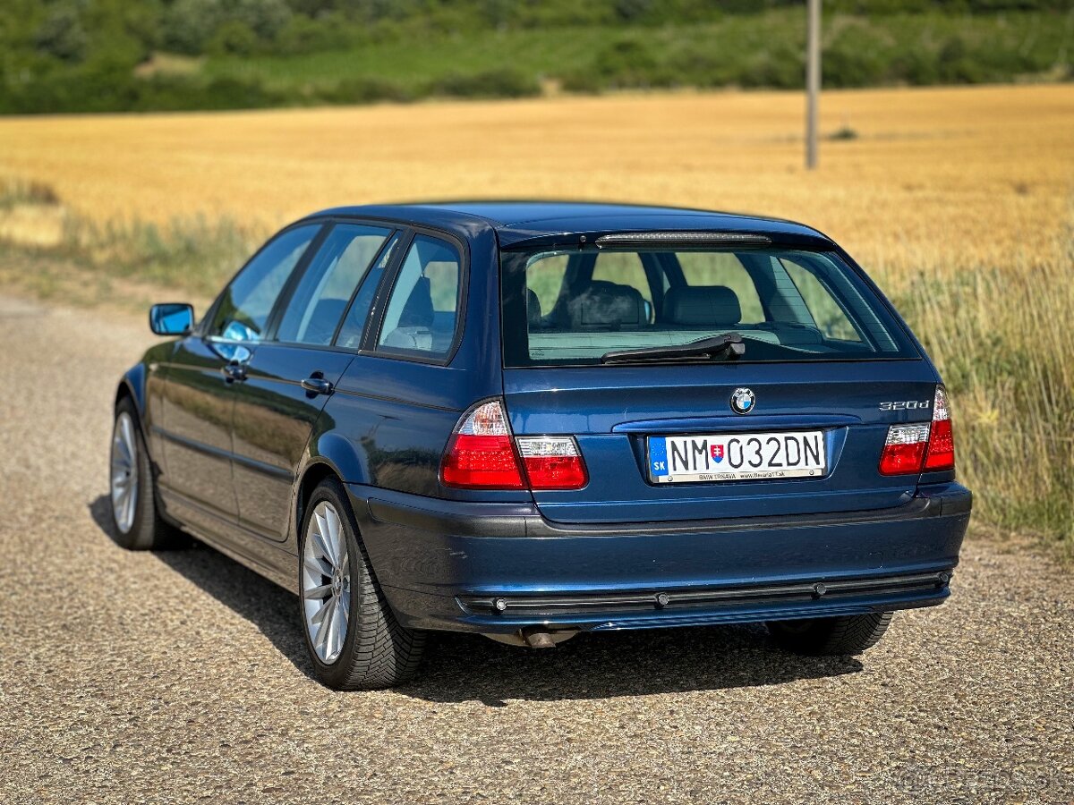 bmw e46 320d 110kw Facelift automat Top stav bez hrdze