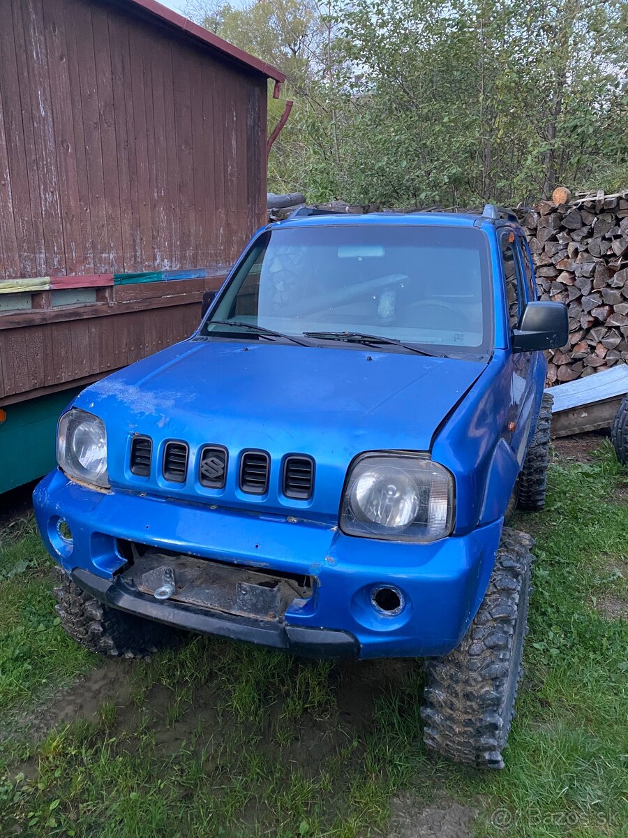 Rozpredám suzuki jimny 1.3