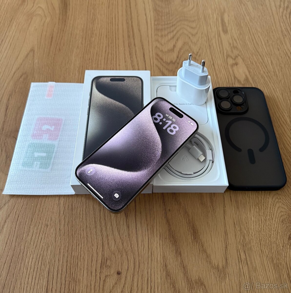 iPhone 15 Pro 256 gb Natural Titanium v záruke