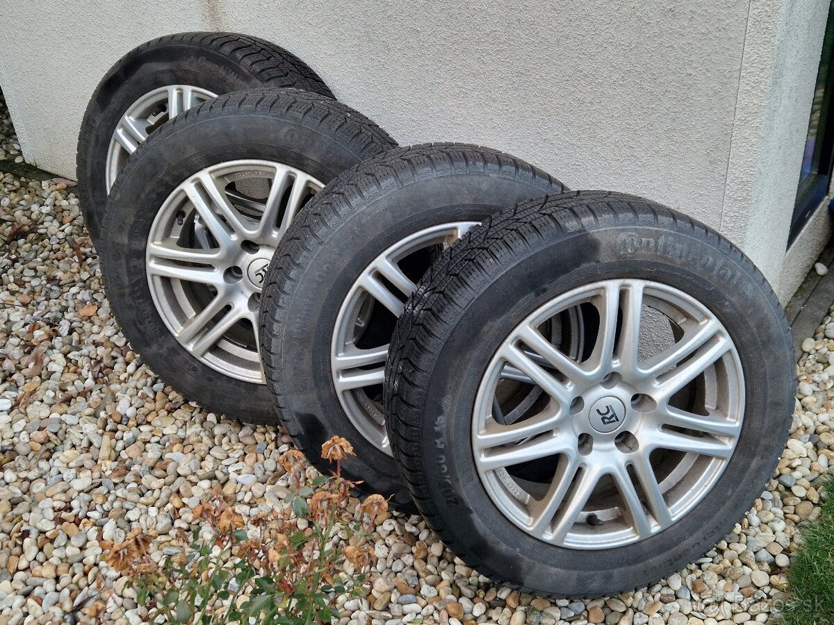 Zimná sada: 4 disky a zimné pneumatiky 205/60 R16H
