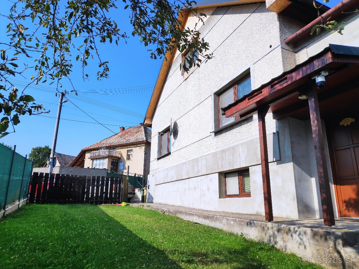 Zrekonštruovaný rodinný dom pripravený na nasťahovanie