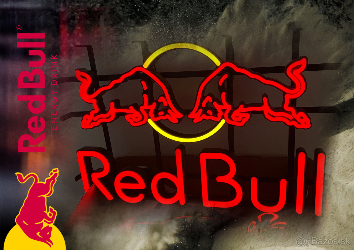 RED BULL neón reklama