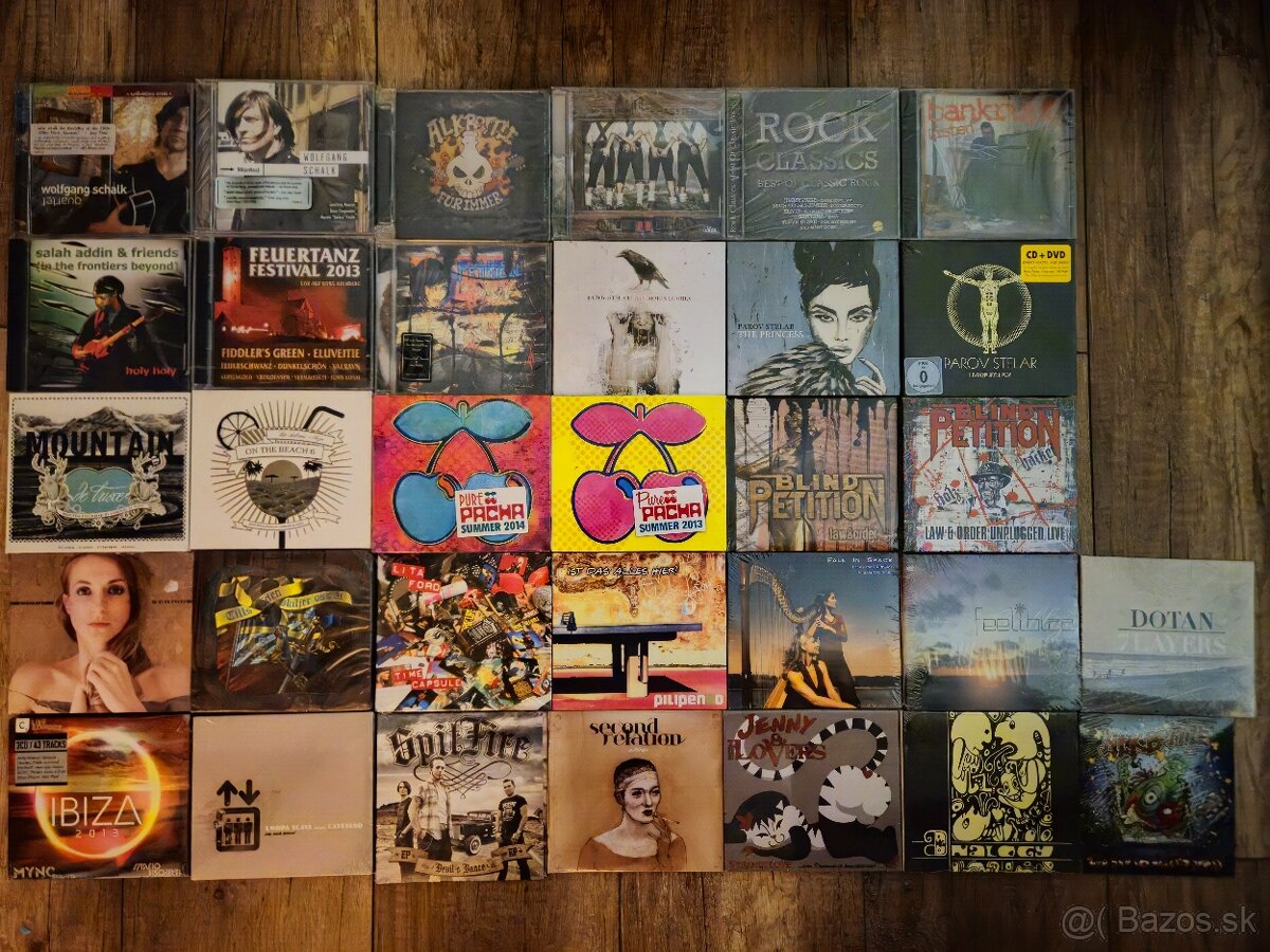 PREDANÉ: MIX CD (NOVÉ, EŠTE VO FÓLII)